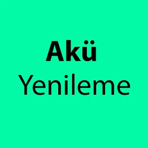 Akü Yenileme
